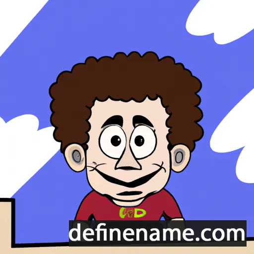 cartoon of the name Eddie