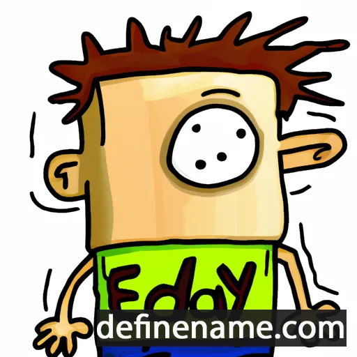 Eddy cartoon