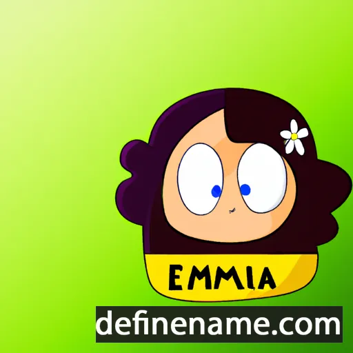 cartoon of the name Edelmira