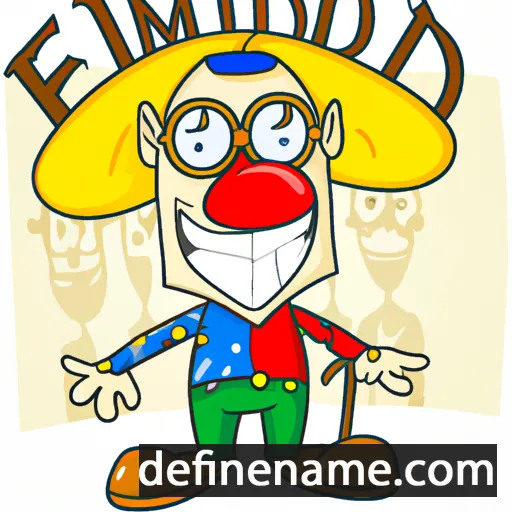 cartoon of the name Edelmiro