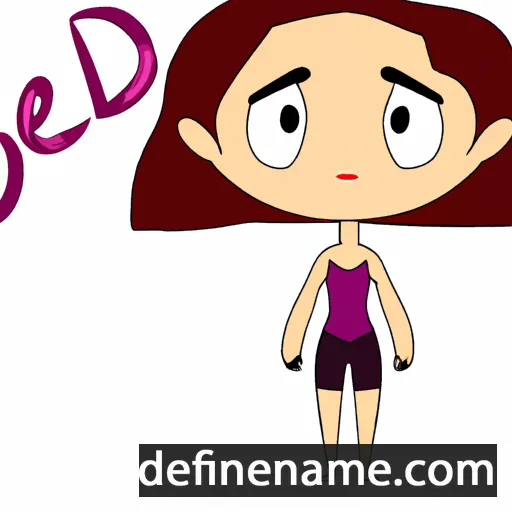 cartoon of the name Eden