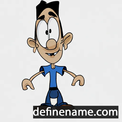 cartoon of the name Eder