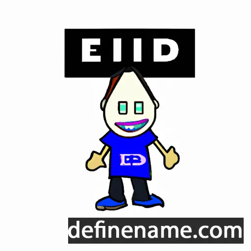 cartoon of the name Edit