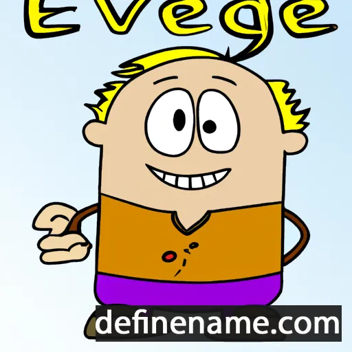 cartoon of the name Edvige