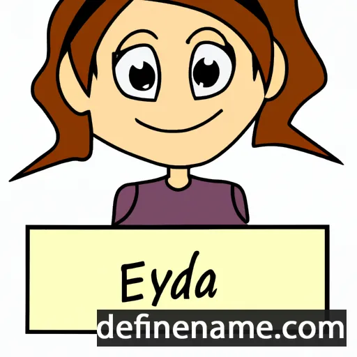 Edyta cartoon