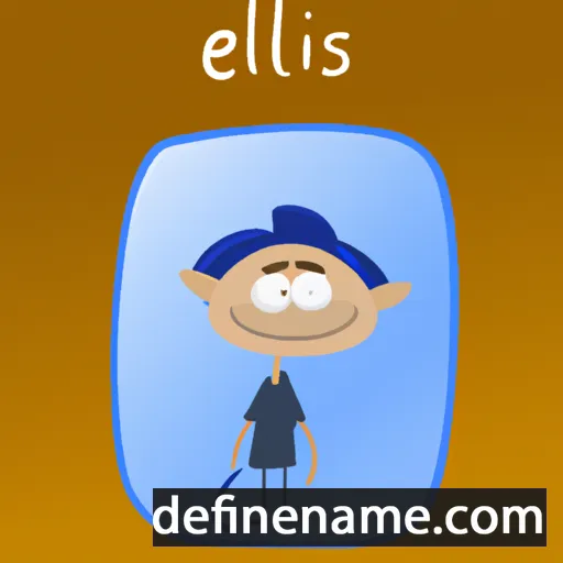 cartoon of the name Eelis