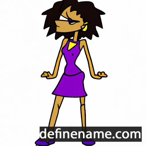 cartoon of the name Da'vine