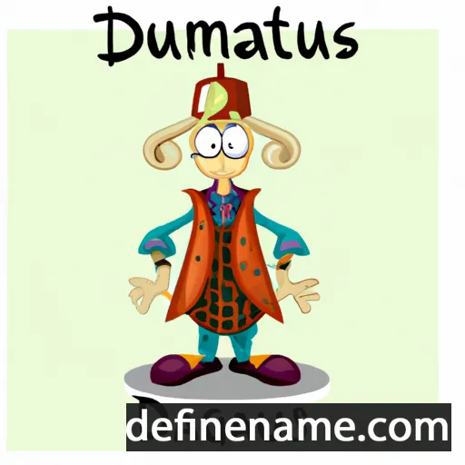 cartoon of the name Daugmantas