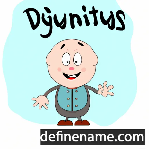 cartoon of the name Daugmintas