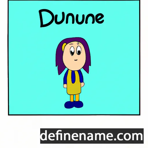 Daunie cartoon