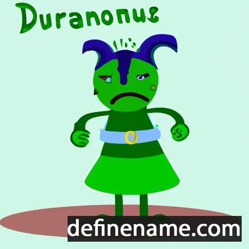 cartoon of the name Daunoras