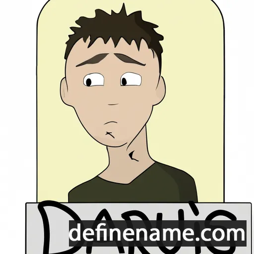 cartoon of the name Dauris