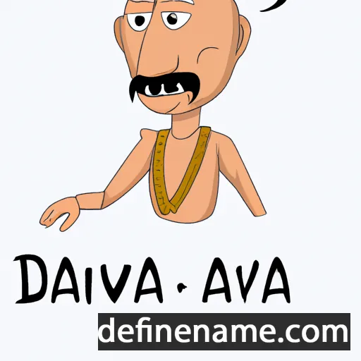 Davaajav cartoon