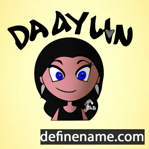 Davalynn cartoon