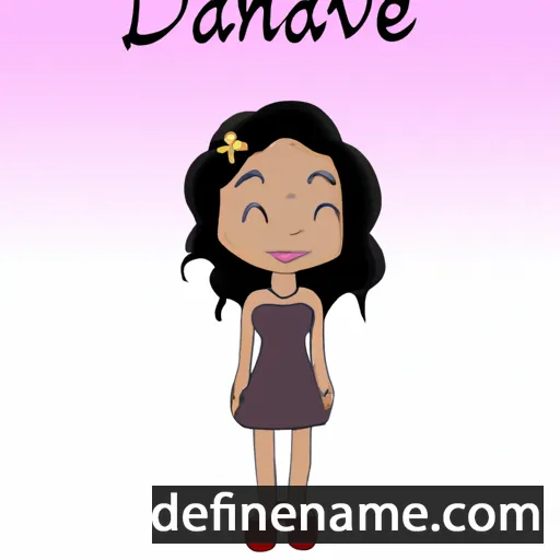 Davanee cartoon