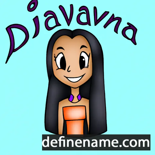 Davianna cartoon