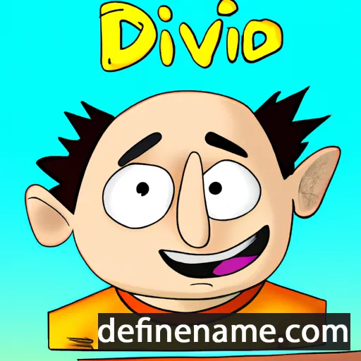 Daviddi cartoon