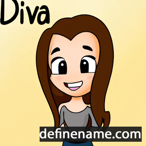 cartoon of the name Davita