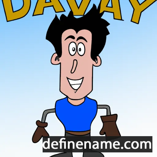 cartoon of the name Davy