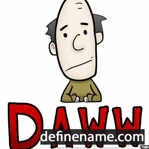 cartoon of the name Daw