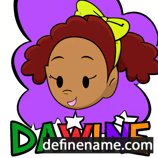 Dawnie cartoon