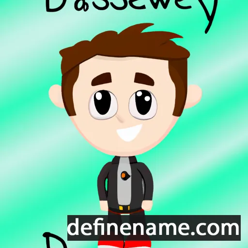 cartoon of the name Dawsey