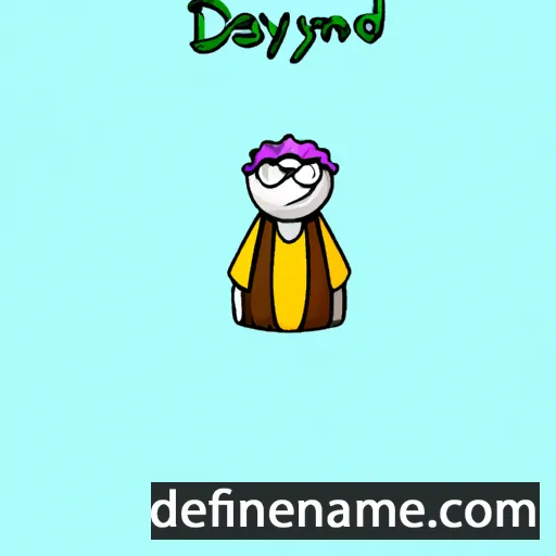 cartoon of the name Dayland