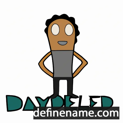 cartoon of the name Daylend