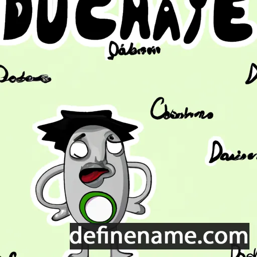 cartoon of the name Dayotchanculle