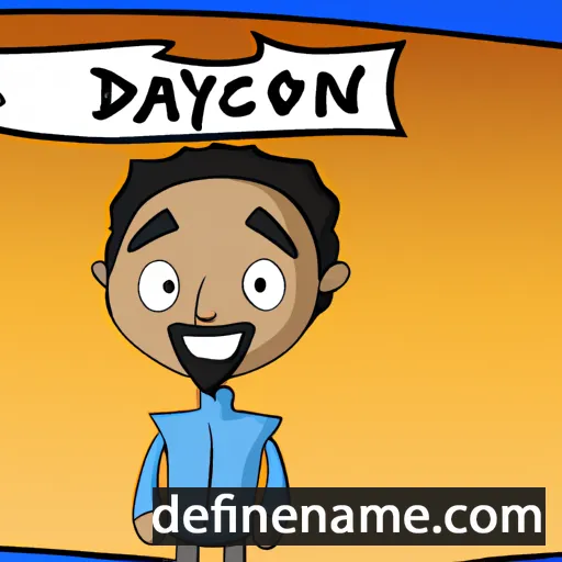 Dayron cartoon