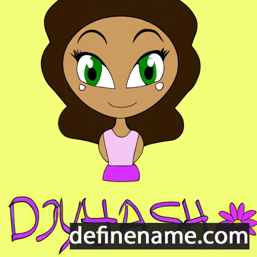 cartoon of the name Dayshia