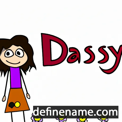 cartoon of the name Daysi