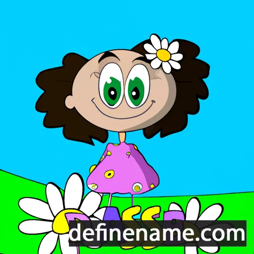 cartoon of the name Daysie