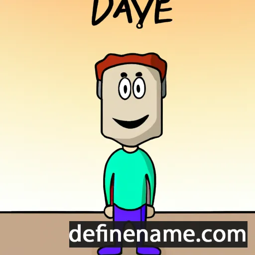 Dayvid cartoon