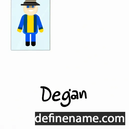 cartoon of the name Déaglán