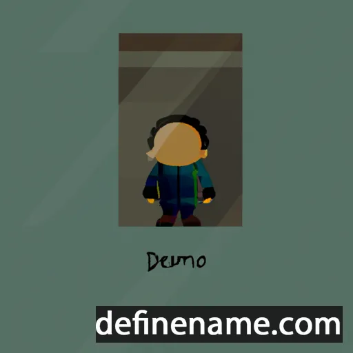 cartoon of the name Décimo