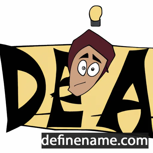 Dea cartoon