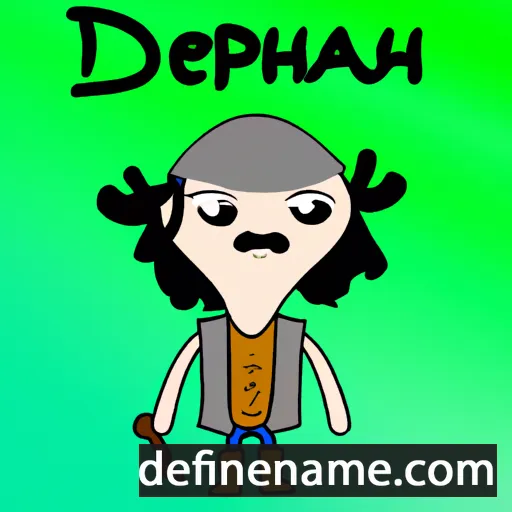 Deahppán cartoon