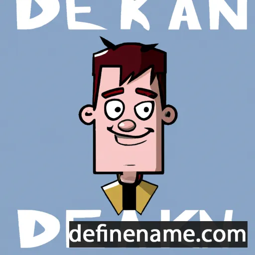 cartoon of the name Deakin