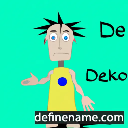 Deako cartoon