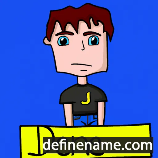 cartoon of the name Deanie