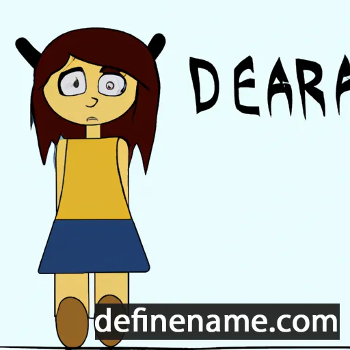 Dearra cartoon