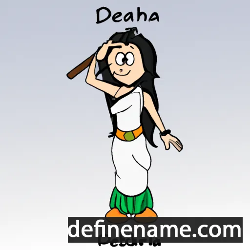 Debarati cartoon