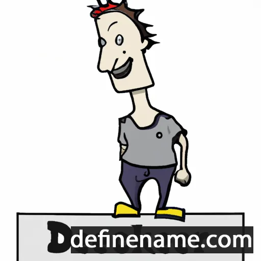 cartoon of the name Decker