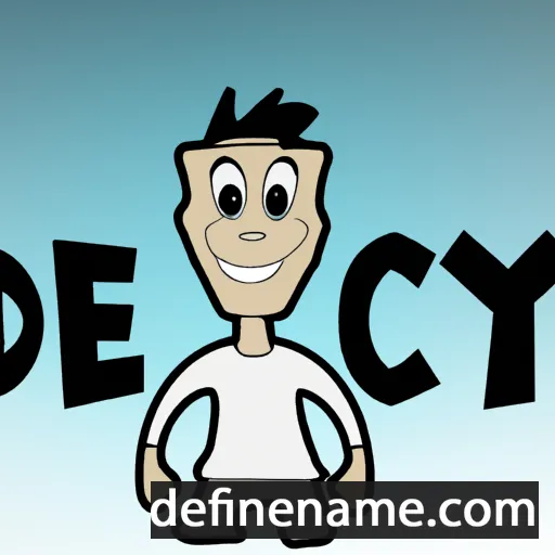 cartoon of the name Decky