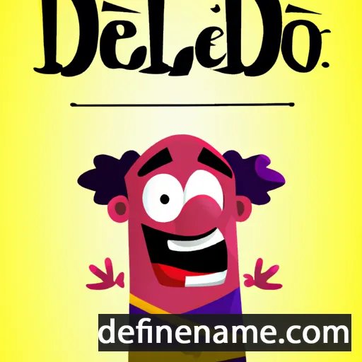 cartoon of the name Dedalo