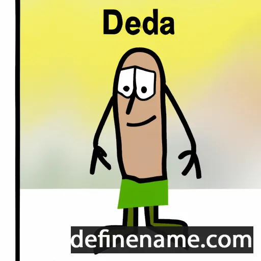 Dedda cartoon