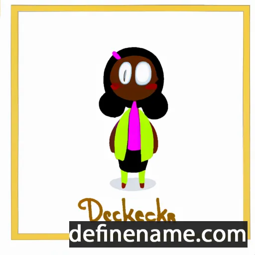 Dedericka cartoon