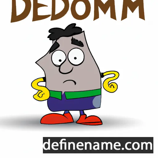 Dedomir cartoon