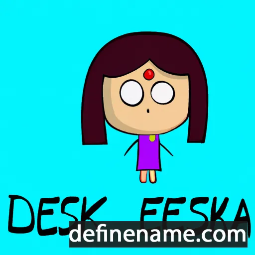 Deeksha cartoon